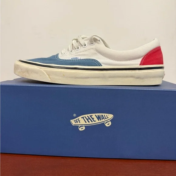 Vans 95 DX Red / White / Blue classic style Sneakers - Picture 2 of 9